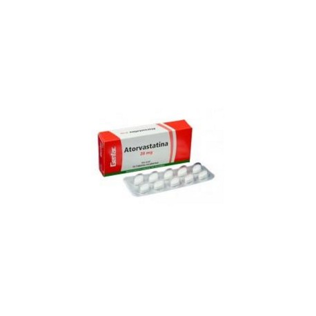 Atorvastatina 20 mg ( ENVIOS REGIONALES Y NACIONALES) Caja *10 Tabletas Recubiertas Genfar