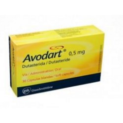 Avodart 0,5 mg ( ENIOS REGIONAL Y NACIONAL )Caja*30 Cápsulas Blandas - Glaxosmithkline