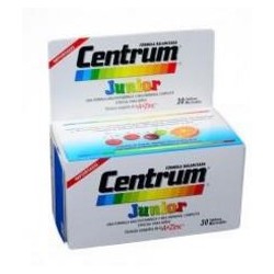 Centrum Junior Sabor A Naranja Cereza Tutti Frut Multivitamínico (envios regional y nacional) caja*30