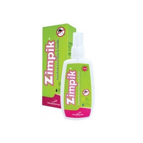 Zimpik (ENVIOS REGIONALES Y NACIONAL) Caja Con Spray*110 mL - Repelente