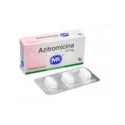 Azitromicina 500 mg ( ENVIOS REGIONALES Y NACIONALES) Caja*3 Tabletas Cubiertas Tecnoquímicas