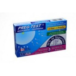 Preg-Test Caja Con 1(ENVIOS REGIONALES Y NACIONAL) Prueba De Embarazo