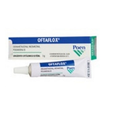 OFTAFLOX 1MG UNGUENTO (Envíos Regionales y Nacionales) FCO*5GR