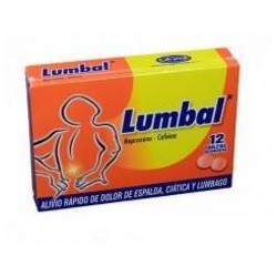 Lumbal Tabletas Recubiertas Dolor De Espalda (envios regional y nacional) caja*12 tabletas