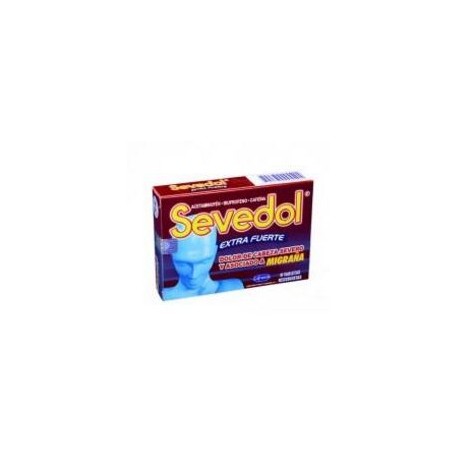 Sevedol Extra Fuerte Tabletas Recubiertas Migraña (envios regional y nacional) caja*8 tabletas