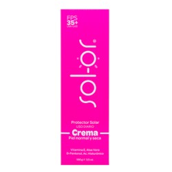 SOL-OR CREMA HUMECTANTE FPS 35 (envios regionales y nacional) TUBO*100 GRS