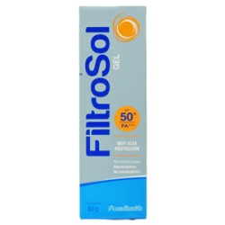 FILTROSOL GEL 50 (envios regionales y nacional) TUBO*60 GRS