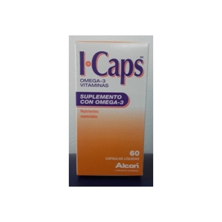 I CAPS CAPSULAS (OMEGA 3 Y VITAMINAS) (Envíos Regionales y Nacionales) FCO*60 UNIDADES