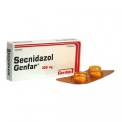 SECNIDAZOL 250MG GENFAR (ENVIOS A NIVEL NACIONAL) CAJA *4 TABLETAS