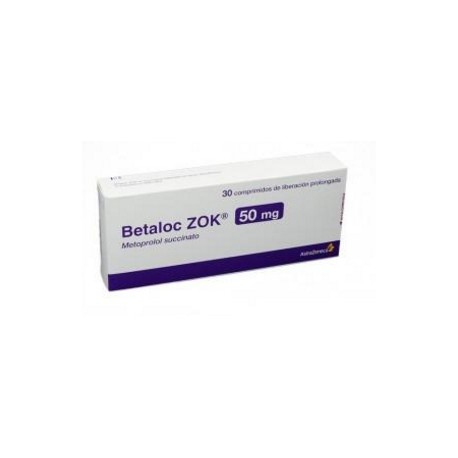 Betacol Zok 50 mg( ENVIOS REGIONALES Y NACIONAL) Caja*30 Comprimidos De Liberación Prolongada AstraZeneca