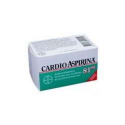 Cardio Aspirina 81 mg ( ENVIOS REGIONALES Y NACIONAL) Caja *24 Tabletas Bayer