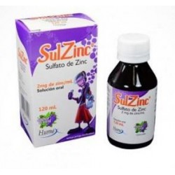 SulZinc 2 mg Sabor A Uva (envios regionales y nacionales) fco*120ml