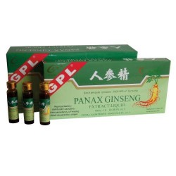 GPL Panax Ginseng por 10 Tónico y reconstituyente. (ENVIOS REGIONALES Y NACIONAL) Caja*10