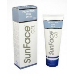 SunFace Spf 45 Gel Resequedad (envios nacionales y regionales) fco*70gr