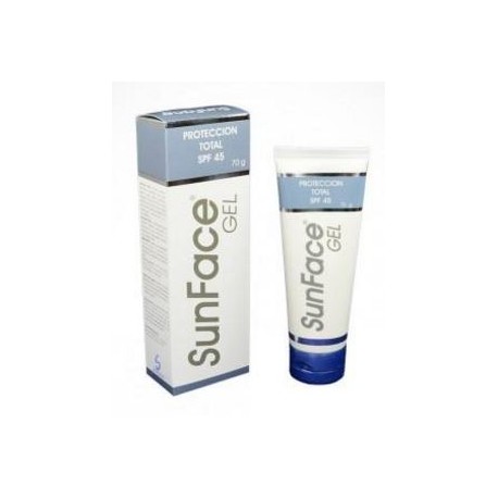 SunFace Spf 45 Gel Resequedad (envios nacionales y regionales) fco*70gr