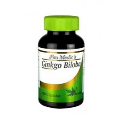 GINKGO BILOBA CAPSULAS (VÉRTIGO,CIRCULACIÓN,MEMORIA) FCO*100 UNIDADES