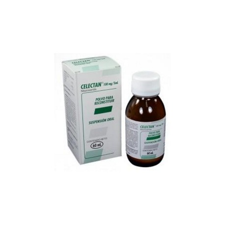 Celectan 100 mg/5 mL( ENVIOPS REGIONAL Y NACIONAL) Frasco* 60 mL Polvo Para Reconstituir - Antiparasitario