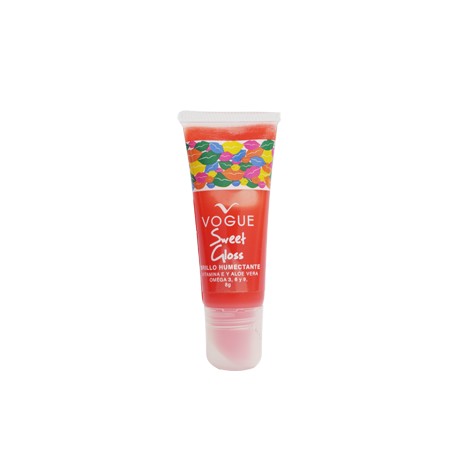 BRILLO SWEET GLOSS VOGUE FRESA Tubo*8.00 Grs ( ENVIOS REGIONALES Y NACIONAL)