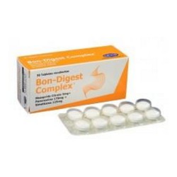 Bon-Digest Complex (ENVIOS REGIONAL Y NACIONAL) Caja*30 Tabletas Recubiertas LaFrancol