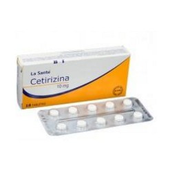 Cetirizina 10 mg ( ENVIOS REGIONALES NACIONALES ) Caja*10 Tabletas – La Santé