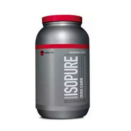 Isopure zero carb ( ENVÍOS REGIONALES Y NACIONAL) tarro *3 lb fresa