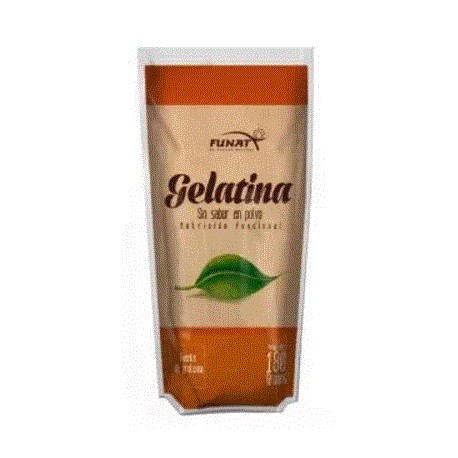 Gelatina ( envios regionales y nacional) doy pack sin sabor* 180 g