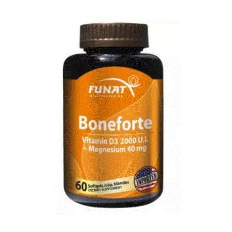 Boneforte (vitamina D + magnesio) * 60 softgels ( envios regionales y nacional)