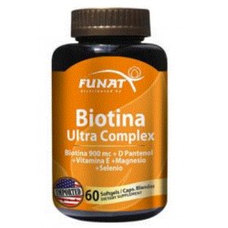 Biotina Biotina ultra complex * 60 softgels ( envíos regionales y nacional)