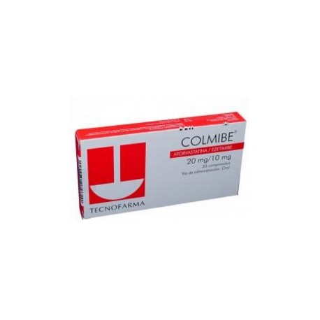 Colmibe 20 mg / 10 mg ( ENVIOS REGIONALES Y NACIONAL) Caja*30 Comprimidos - Tecnofarma