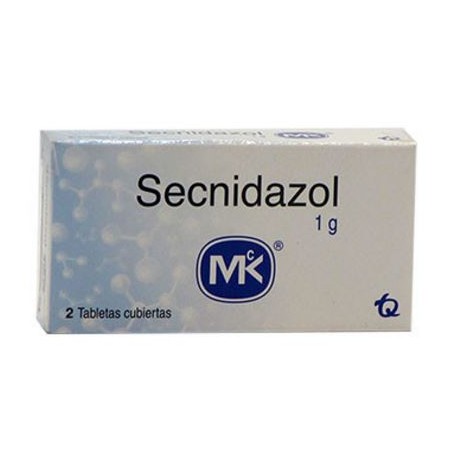 SECNIDAZOL 1GR (ENVIOS A NIVEL NACIONAL) CAJA *2 TABLETAS