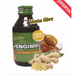 JARABE JENGIMIEL CON JENGIBRE Y MIEL ELIMINA LA TOS (ENVIO NACIONAL Y REGIONAL) FCO*120ML