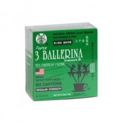 TE 3 BAILARINAS HERBAL NATURAL (NATURAL GREEN FOR WOMEN YMEN) CAJA*30 TISANAS