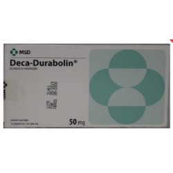 DECA-DURABOLIN 50 MG (DECANOATO DE MANDROLONA) (NO SE AUTOFORMULE) CAJA*10 AMPOLLAS