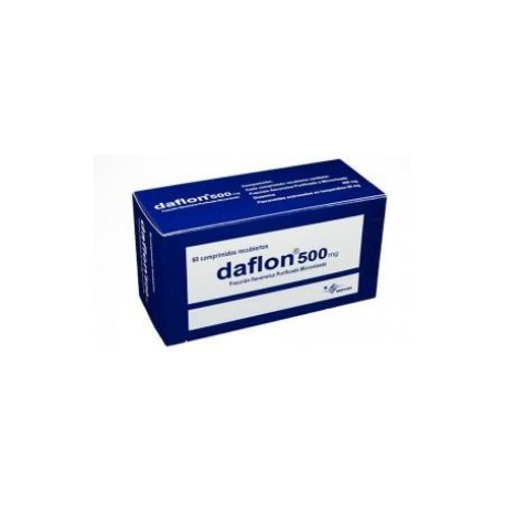 Daflon 500 mg ( ENVIOS REGIONALES Y NACIONALES) Caja*60 Comprimidos Recubiertos – Les Laboratoires Servier