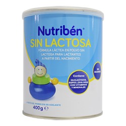 NUTRIBEN SIN LACTOSA TARRO *400 GRS (envíos a todos los municipios del huila )