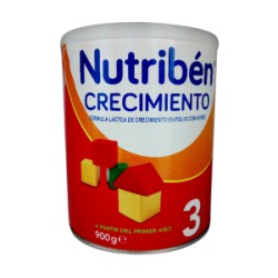 NUTRIBEN CRECIMIENTO 3 LATA *900 GRS (envíos a todos los municipios del huila)