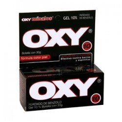 OXY 10% GEL TRANSPARENTE Frasco*30 grs