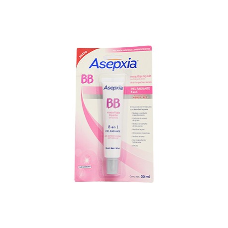 MAQUILLAJE LIQUIDO AUTOAJUSTABLE ASEPXIA (PIEL RADIANTE) TUBO*30GR (FARMAHUILAC)