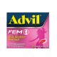 ADVIL FEM (FARMAHUILA) CAJA*20 TABLETAS ALIVIO EFECTIVO