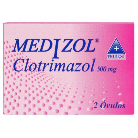 Medizol ovulos (envios a colombia) caja*2 ovulos