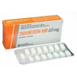 Diamicron MR 60 mg ( ENVIOS REGIONALES Y NACIONAL) Caja*30 Comprimidos - Les Laboratoires Servier