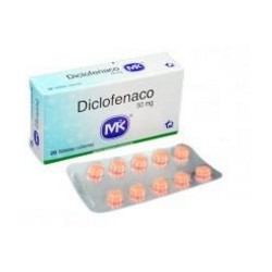 Diclofenaco 50 mg ( ENVIOS REGIONALES Y NACIONAL) Caja*20 Tabletas Cubiertas – Tecnoquímicas