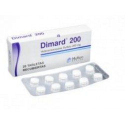 Dimard 200 mg ( ENVIOS REGHIONALES Y NACIONAL) Caja*20 Tabletas Recubiertas – Laboratorios Metlen Pharma