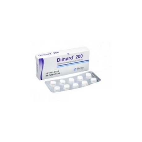 Dimard 200 mg ( ENVIOS REGHIONALES Y NACIONAL) Caja*20 Tabletas Recubiertas – Laboratorios Metlen Pharma