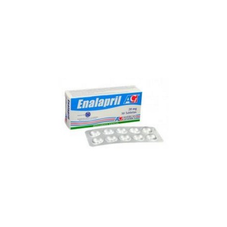 Enalapril 20 mg ( ENVIOS REGIONALES Y NACIONAL) Caja *30 Tabletas - American Generics