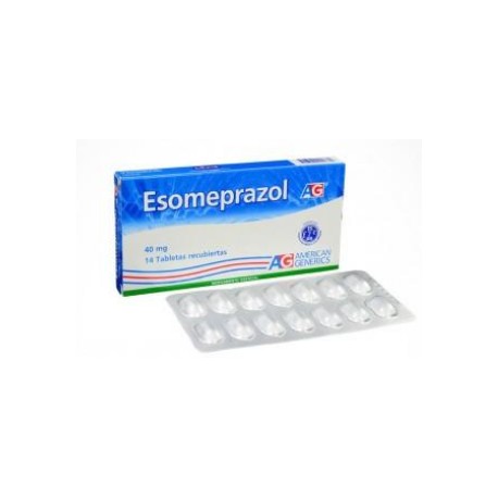 Esomeprazol 40 mg ( ENVIOS REGIONALES Y NACIONAL)Caja*14 Tabletas Recubiertas – American Generics