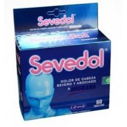 Sevedol Analgésico (Envios Regionales y Nacionales) caja*60 tabletas