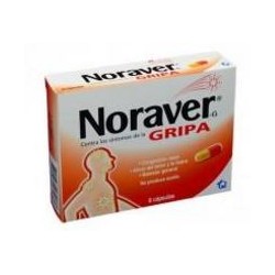 Noraver Gripa Congestión Nasal (Envios Regionales y Nacionales) caja*8 capsulas