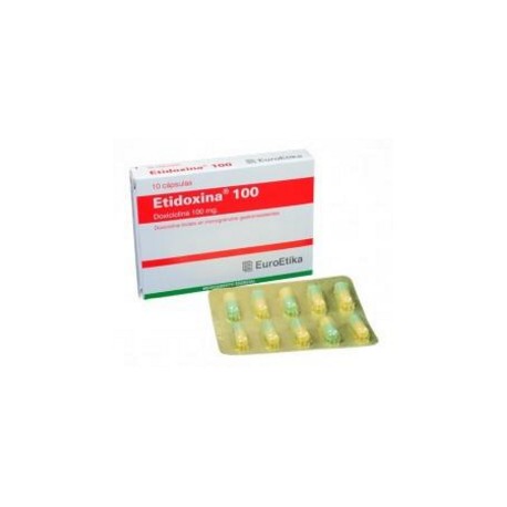 Etidoxina 100 mg ( ENVIOS REGIONALES Y NACIONAL) Caja*10 Cápsulas - Euroetika