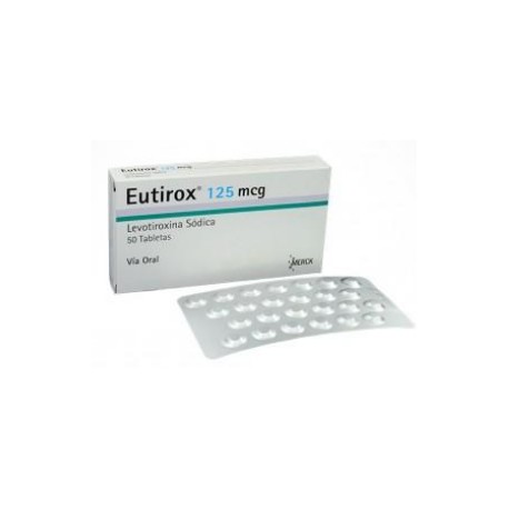 Eutirox 125 mcg ( ENVIOS REGIONALES Y NACIONAL )caja x 50 Tabletas - Merck